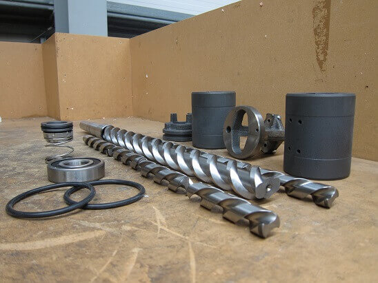 Imo pump screw set
